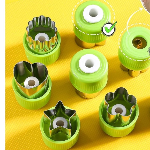 New Colorful Kids Safety Knife 36 Pcs Set for Real Cooking - Picture 2 of 4